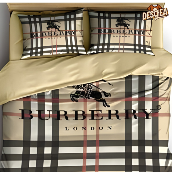 Burberrys Bedding Sets Duvet Cover Bedroom Luxury Brand Bedding Bedroom