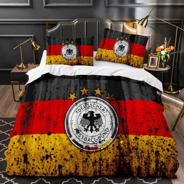 CBF Brazil France Football Team Bedding Sets - Duvet Cover, Flatsheet, Pillowcases For Every Bedroom