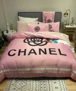 Cn Chanel Logo Type 3024 Bedding Sets Blankets Premium Fashion Brand Covers Luxury Ideas Sheets Bed  Duvet Hyperbeast Bedroom