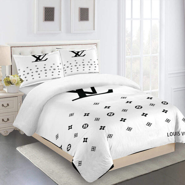 Comforter Sets Black White Louis Vuitton Bedding Set Home Decoration Bedding Sets
