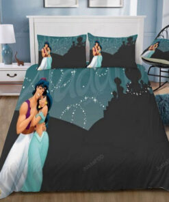 Disney Aladdin And Jasmine #27 Duvet Cover Bedding Set