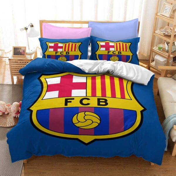 Football Team Logo Bedding Sets - Duvet Cover, Flatsheet, Pillowcases For Every Bedroom