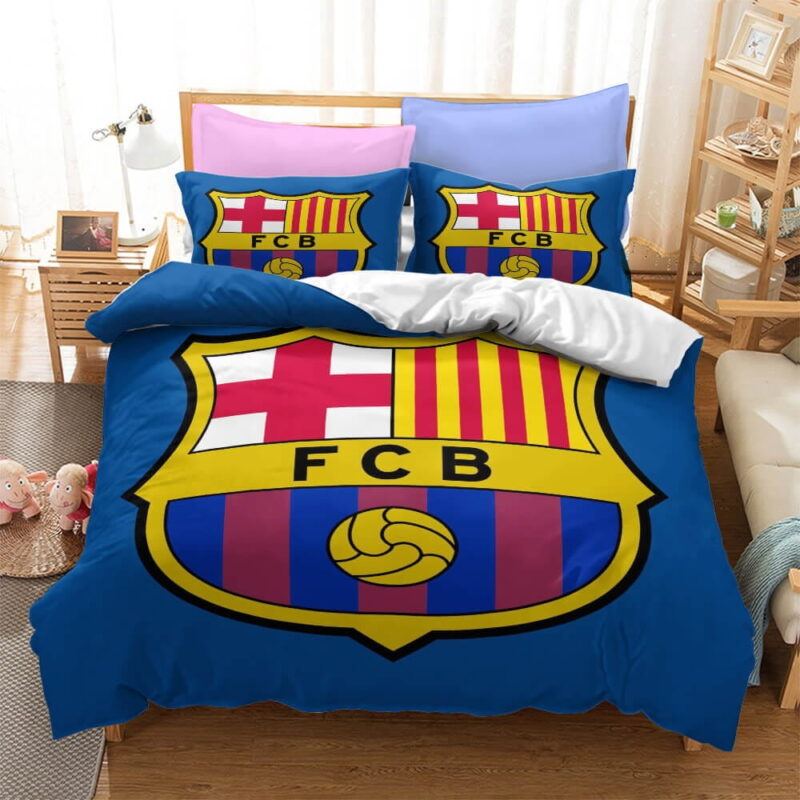 Football Team Logo Bedding Sets - Duvet Cover, Flatsheet, Pillowcases For Every Bedroom