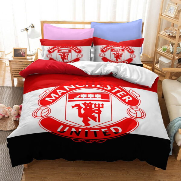 Football Team Logo Bedding Sets - Duvet Cover, Flatsheet, Pillowcases For Every Bedroom Style 2