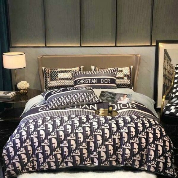 Luxury Christian Dior Brand Type 33 Dior Bedding Sets Bed   Duvet Bedroom Ideas Blankets Covers Home Decor