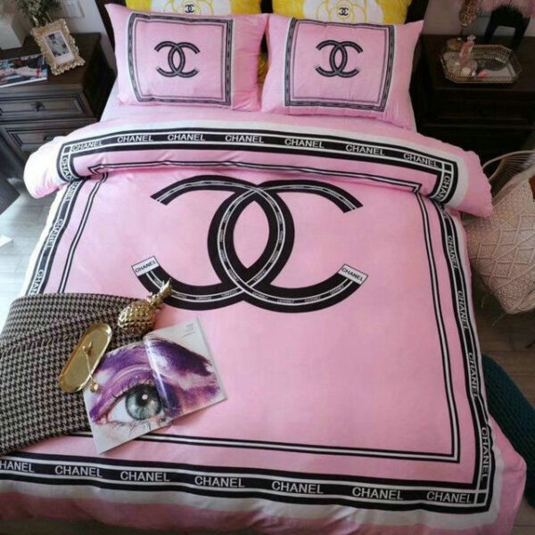 Luxury Cn Chanel Bedding Sets Duvet Cover Bedroom Luxury Brand Bedding Bedroom 82