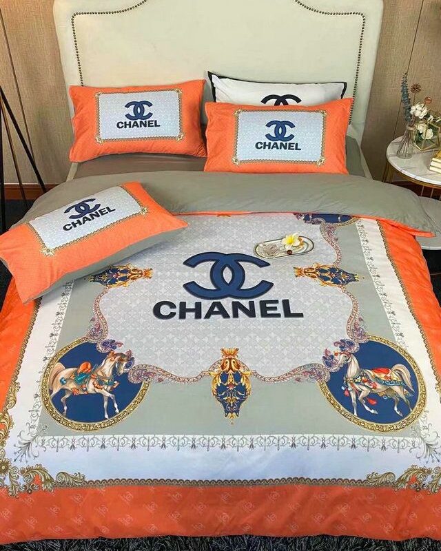 Luxury Cn Chanel Type 98 Luxury Brand S Bedding Sets Covers Sheets Duvet Bedroom Idea Blankets