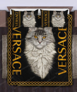Mainecoon Versace Bed Sheets Spread Comforter Duvet Cover Bedding Setss