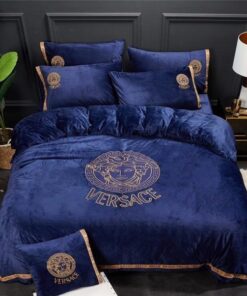 Versace Blue S Luxury S Bedding Sets Blankets Sheets Bedroom Idea Duvet Bed  Covers