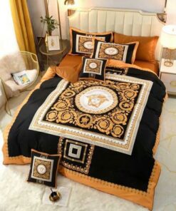 Versace Logo Type 3550 Bedding Sets Duvet Premium Fashion Brand Bed  Sheets Covers Hyperbeast Bedroom Blankets Luxury Ideas